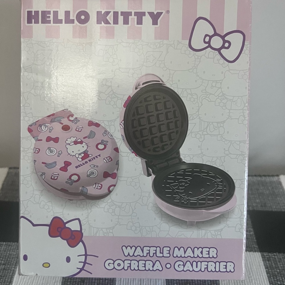 Hello kitty waffle maker. Brand new